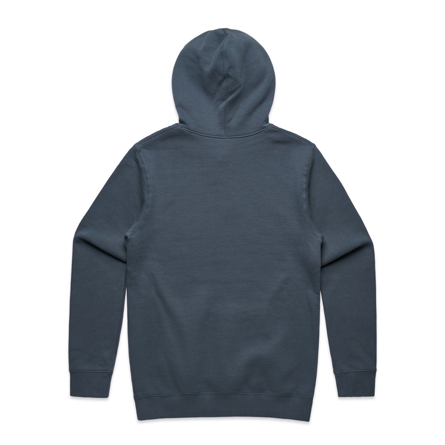 Mens Petrol Blue Stencil Hoodie