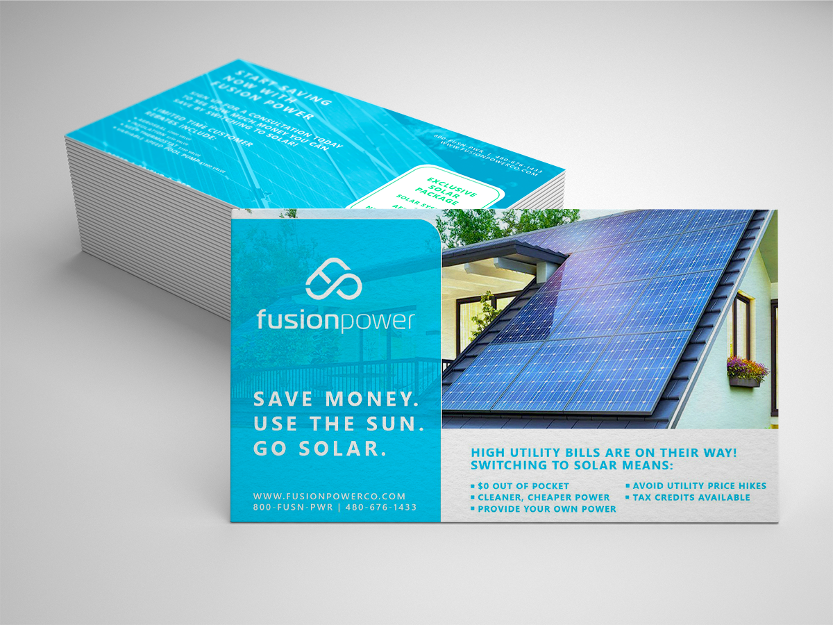 Fusion Power Flyer Card