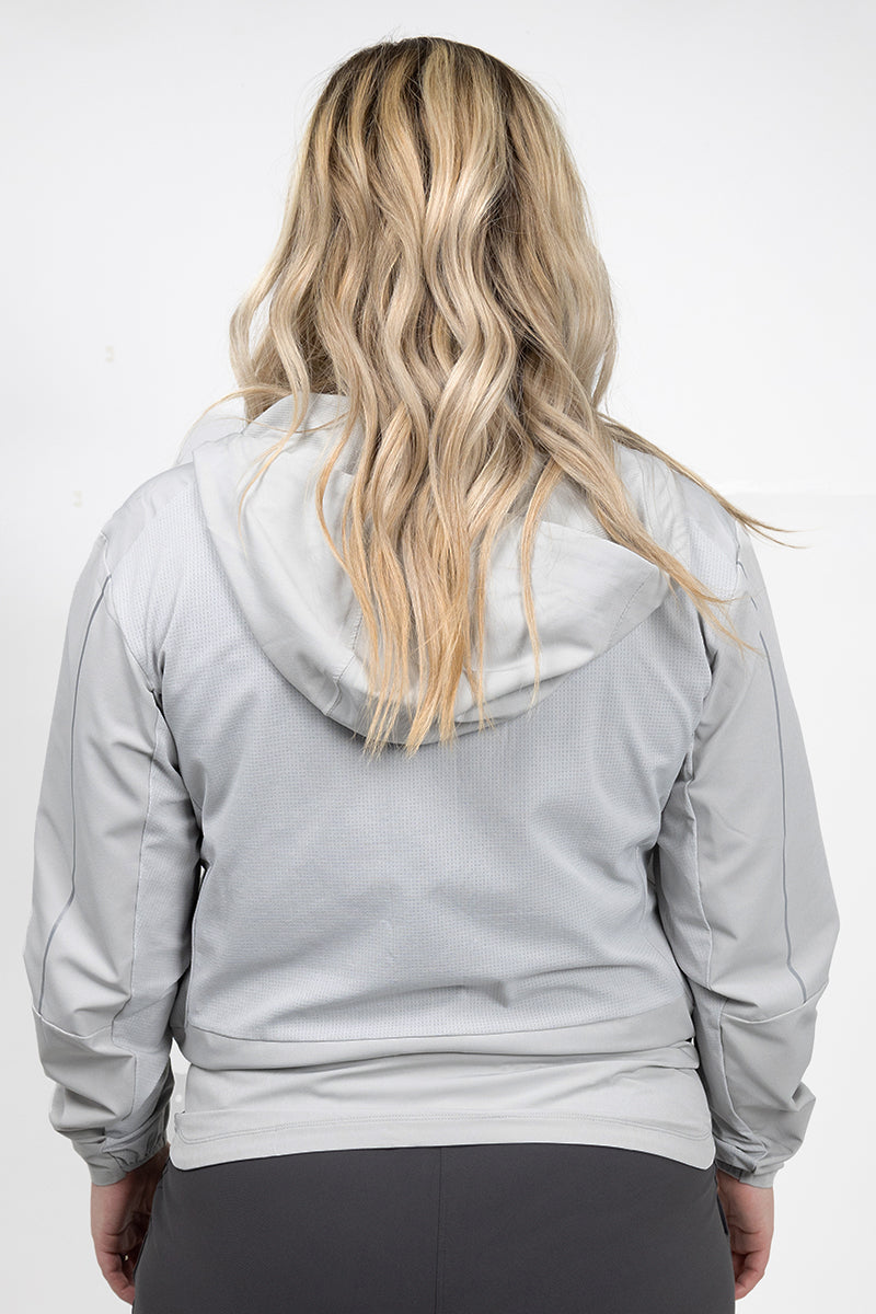 Truwear Light Grey Women's Expedition Performance Fabric Jacket