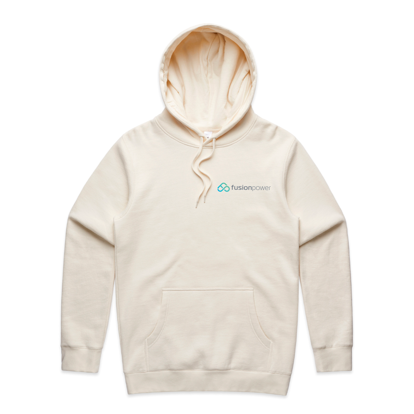 Mens Ecru Stencil Hoodie