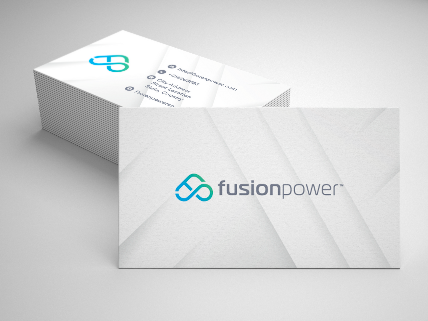 Fusion Power Business Cards