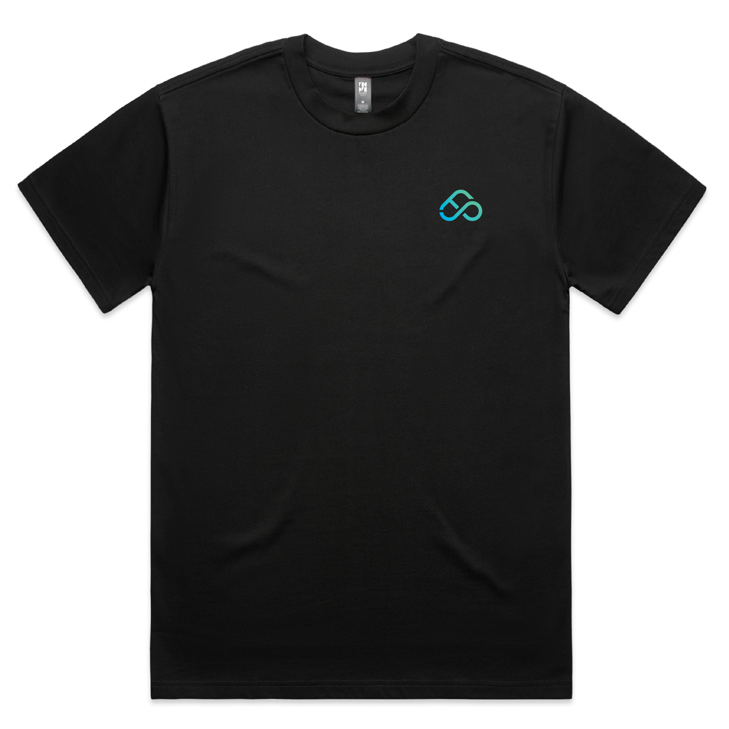 Black Mens Heavy Tee