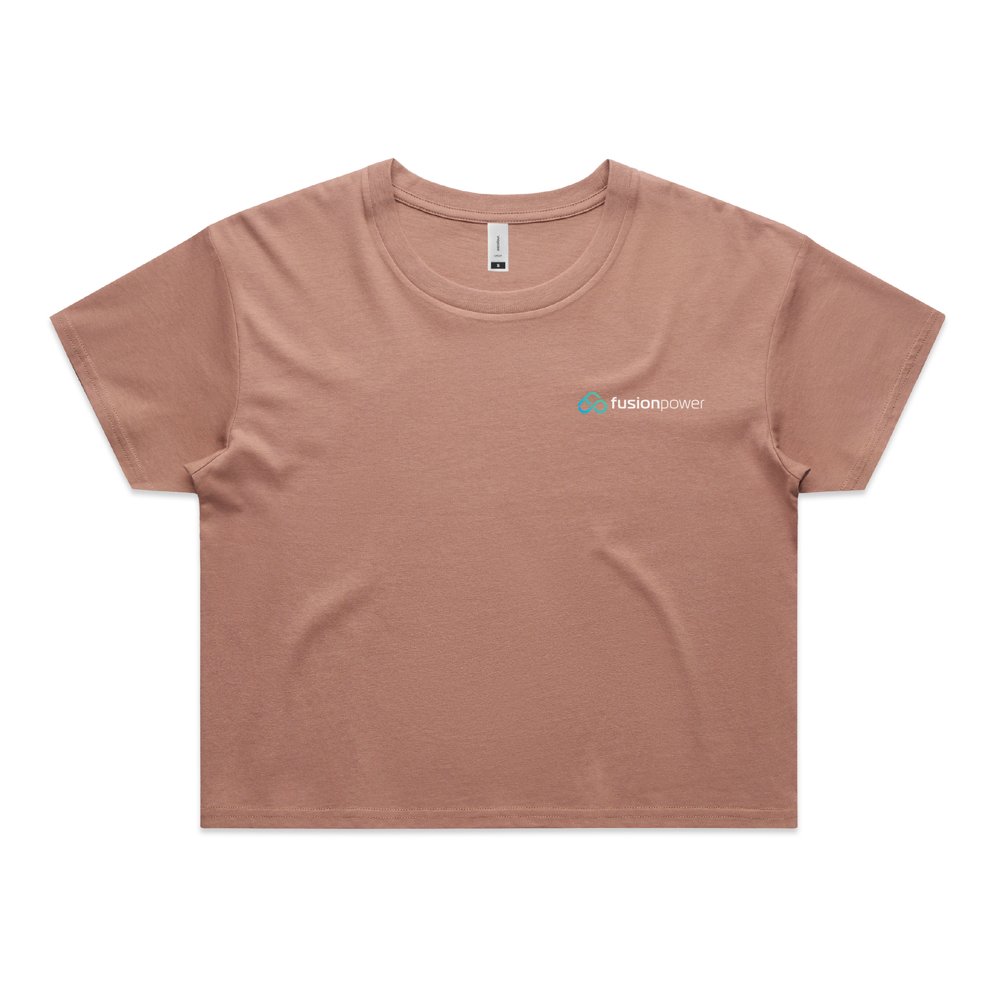 Hazy Pink Women's Crop Tee