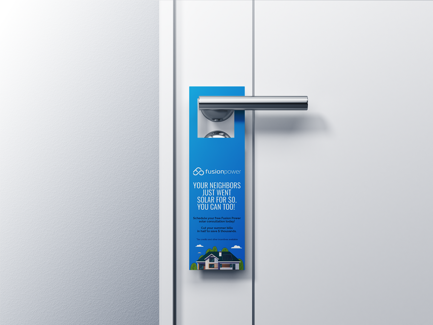 Fusion Power Door Hanger