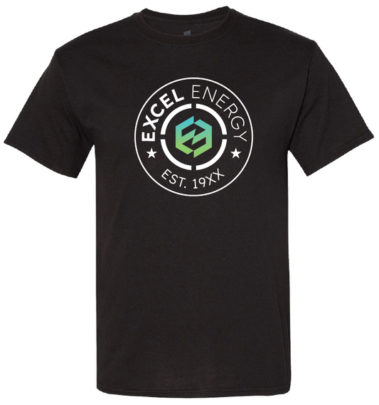 Excel Black T-Shirt