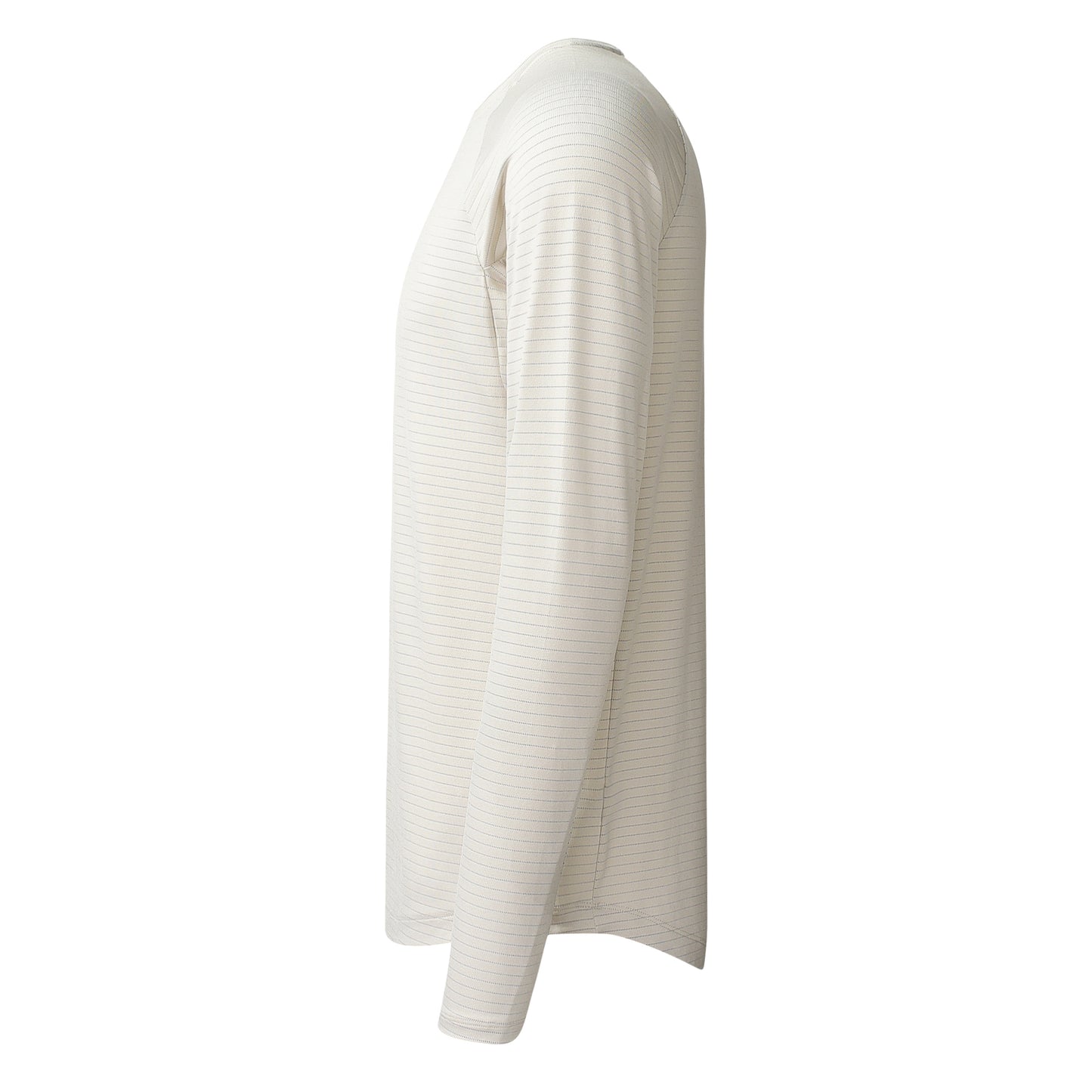 Truwear Cream Cardinal Long Sleeve Workout Shirt