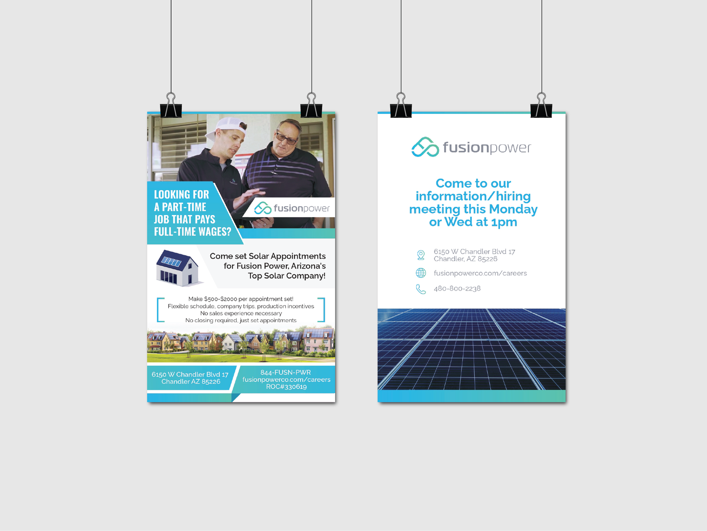 Fusion Power Recruiting Flyer