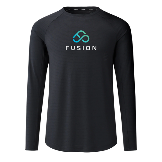 Truwear Black Cardinal Long Sleeve Workout Shirt