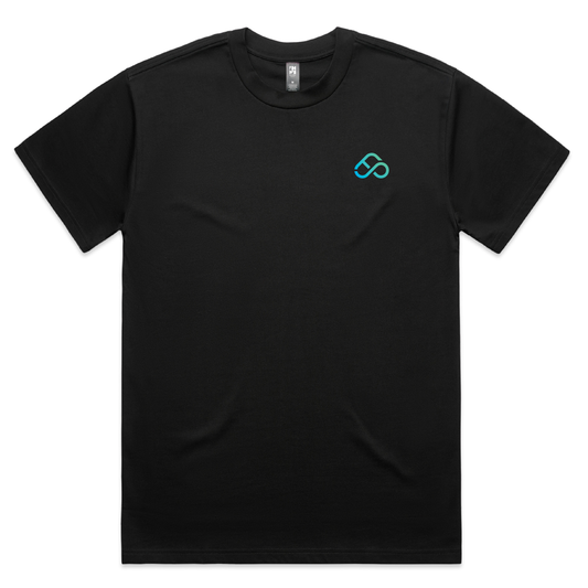 Black Mens Heavy Tee